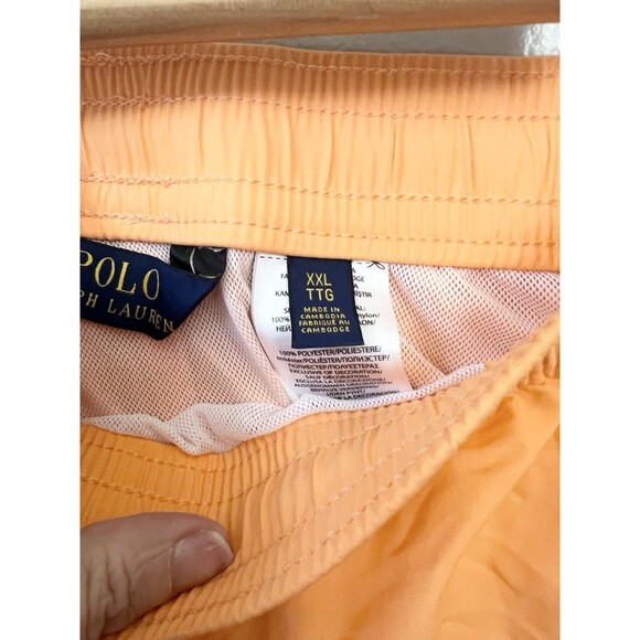 New Men's Polo Ralph Lauren Orange 5.5" Traveler Swim Trunks Board Shorts XXL - Picture 11 of 14